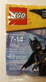 LEGO Batman Movie Batman in the Phantom Zone Polybag 30522 NEW SEALED 2017 59 PC