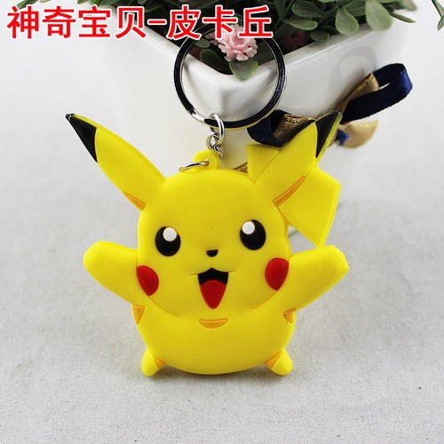 Anime Fans Cute Pinched PVC Keychain Cartoon Keyring Death Note Fairy Tail Gift*