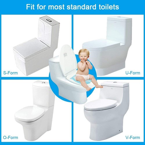 Baby Folding Non Slip Silicone Pads Travel Portable Toilet Potty Training Seat