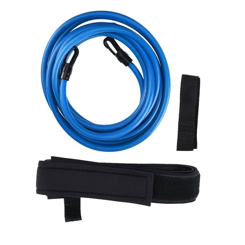 Adjustable Pool Swimming Belt Floating Resistance Belt Swim Training Bungee Belt