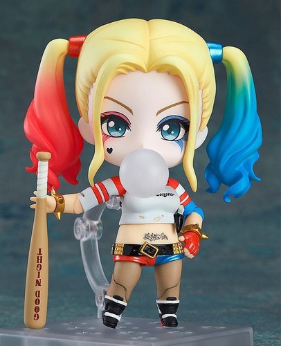 Nendoroid Suicide Squad Joker 671 Figure 672 Harley Quinn PVC Action Figure Toys