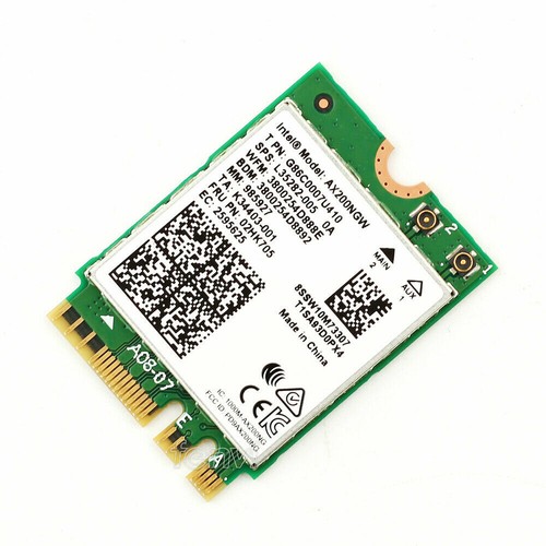 Intel AX200 WiFi 6 Desktop Network Adapter 2.4//5G MU-MIMO 2400Mbps Bluetooth5.0