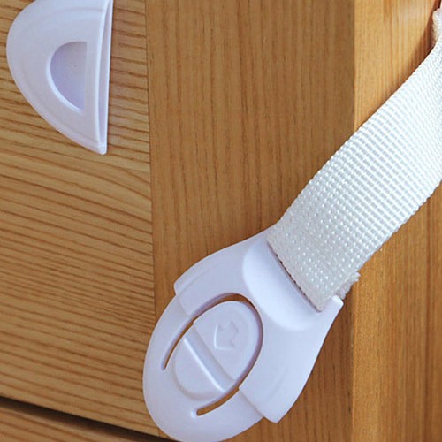 Kids Finger Protect Safe Belt Cabinet Draw Lock Belt Cupboard Safe Holder Belt