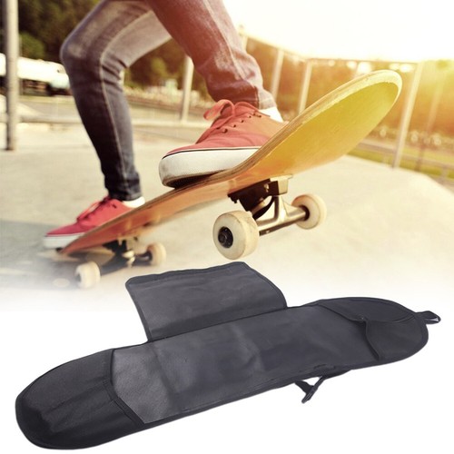 Skateboard Bag Professional Thicken Singe Shoulder Adjustable Cover Carry Solid