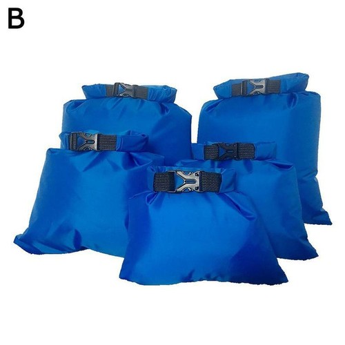 5X Outdoor Dry Bags Rafting Boating Kayaking Camping Hiking Waterproof Sacks Bag