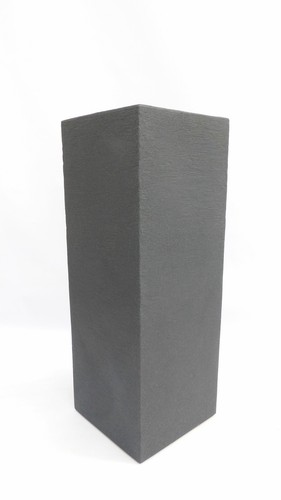 Pflanzsäule Pflanzkübel Betonoptik Pflanztopf Säule 80 cm grau