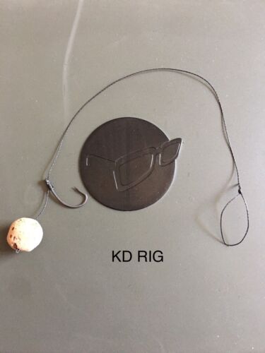 35 X Pêche À La Carpe Rigs neuf pas utilisé KD Slip D retour Barbelé Fox Korda Nash
