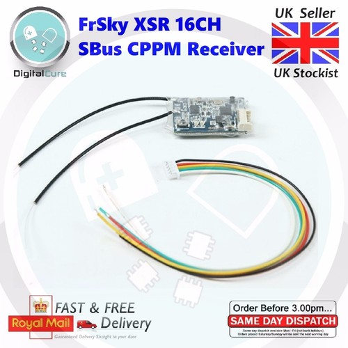 FrSky XSR 2.4GHz 16CH ACCST SBus CPPM Receiver LBT Firmware FPV RACING