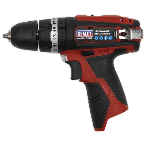 Sealey 12 V Marteau perforateur//conducteur Corps Seulement couple Indicateur DEL