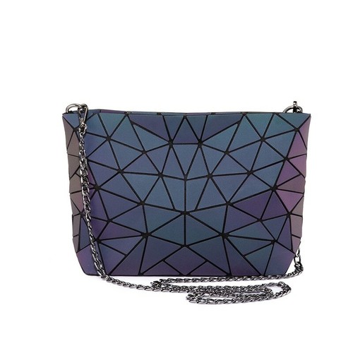 Details about / Lovevook women backpack geometric luminous bag schoolbag for teenage girl 2020