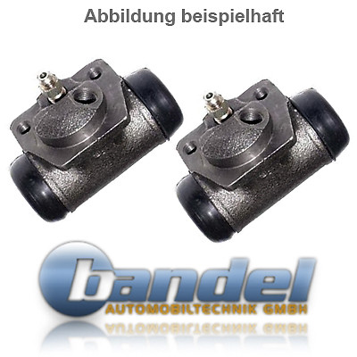 BREMSTROMMELN 200mm BREMSBACKEN RADBREMSZYLINDER ZUBEHÖR VW LUPO OHNE ABS