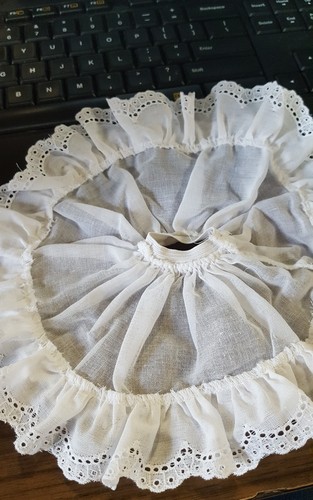 Madame Alexander half slip from little doll collector 4/" in length to ankles