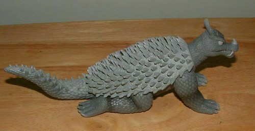 BANDAI 6/" ANGILAS//ANGUIRUS Vinyl w//CARD 50th ANNIVERSARY GODZILLA MEMORIAL BOX