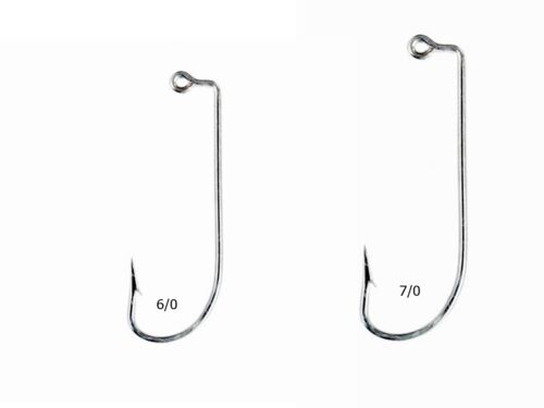 50 pk or 100 pk EAGLE CLAW 635 O/'Shaughnessy 90° Saltwater Jig Hooks 6//0 or 7//0