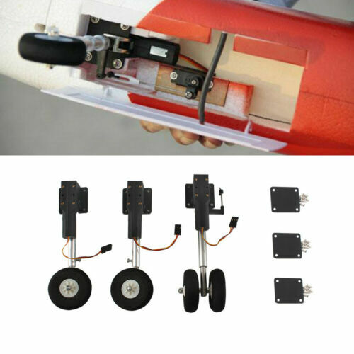 Two Wheel Shocking Proof Retract Landing Gear Protective Set For 3KG RC Airplane Two Wheel Shocking Proof Retract Landing Gear Protective Set For 3KG RC Airplane