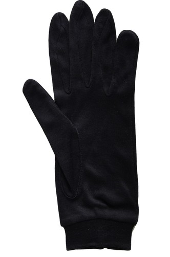 2 prs Andevan™ Unisex Black cold weather 100/% silk glove liner-biking,Skiing