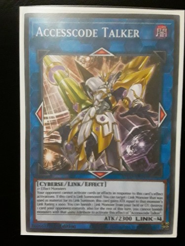 Accesscode Talker Common Yugioh Card Proxy Fake *For Fun Use Only