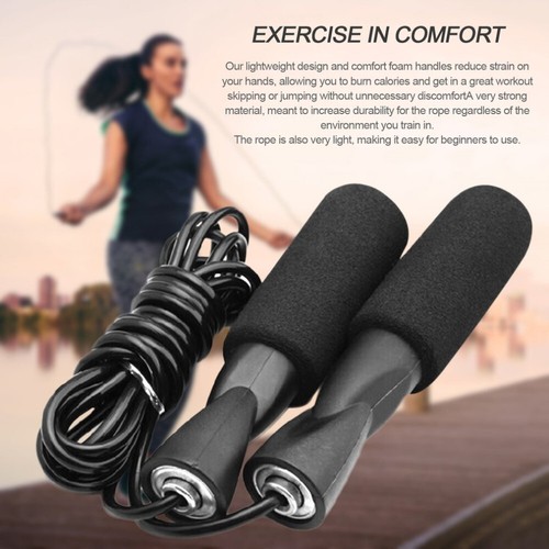 Adult Skipping Rope Fitness Jumping Weight Loss Exercise Gym Home Training