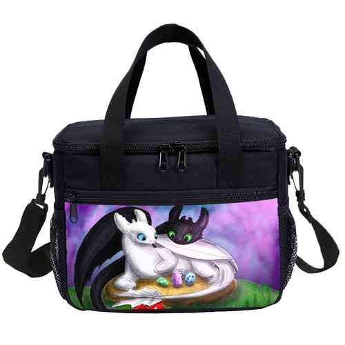 How to Train Your Dragon Big Backpack Insulated Lunch Box Sling Bag Pen Case Lot
