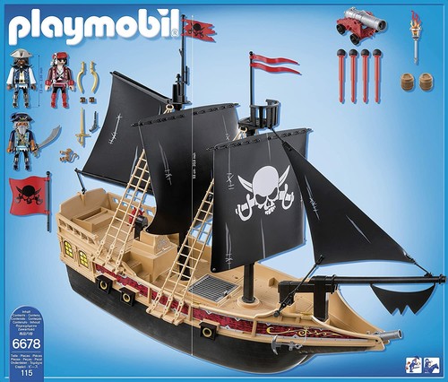 PLAYMOBIL ® 6678 Bateau Pirates des ténèbres neuf new