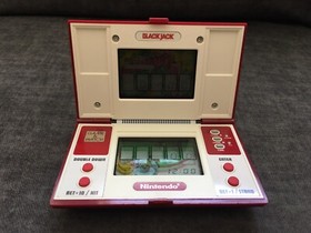 Nintendo Game and Watch Black Jack Handheld BJ Multi-Screen