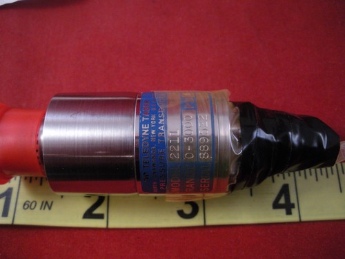 Teledyne Taber 2211 Pressure Transducer ME449-0177-6179 range 0-3000 psi M2211