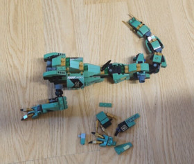 LT0274 LEGO The Ninjago Movie: Green Ninja Mech Dragon (70612)