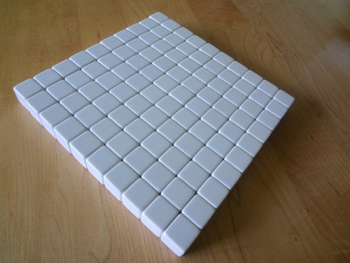 Counting Cubes 16mm 16 mm D6 Square Gaming Casino Lot of 25 Blank White Dice