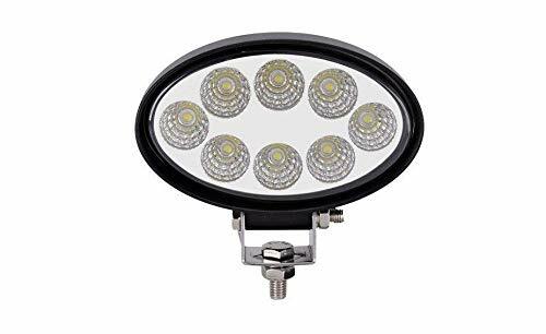2x 24W LED Arbeitsleuchten Oval Weiß Nahfeldausleuchtung Traktor Anhänger Bager