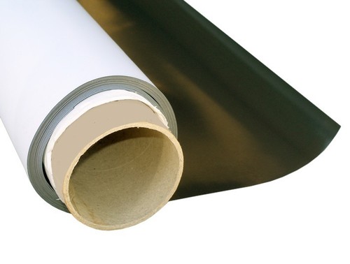 Meterware Magnetfolie weiß matt beschichtet 1mm x 100cm x 100cm