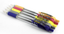10 x Piano Silk Plus Needle Point Grip Ballpoint Pen 0.8mm Retractable Black Ink