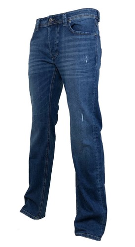 DIESEL /"STRAIGHT/" Stretch Jeans Larkee r8k58 BLU /"look usato/" TG 34//32 NUOVO