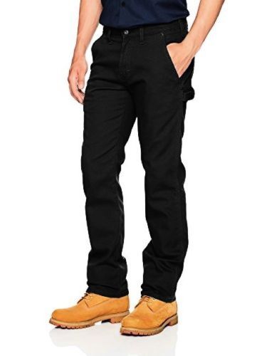 Dickies Mens Black FLEX Regular Fit Tough Max™ Duck Carpenter Pants DP802SBK