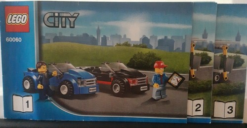 Lego City 60060 Car Transporter Instruction books only 1+2+3 No Bricks c12