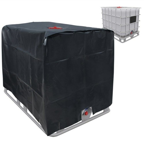 210D Abdeckhaube für Regenwassertank 1000 Liter IBC-Behälterfolie Wassertank neu