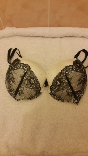 Ann Summers Boost Ivory /& Black Multiway Strapless Bra Size 36C NWT In Packet