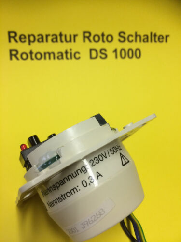 Reparatur an Roto Rolladenschalter Steuerung Rotomatic DS1000