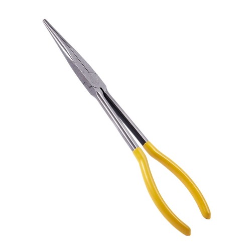 Argent A8R9 11/" Extra Long Droite Pince Outil à Main Jaune