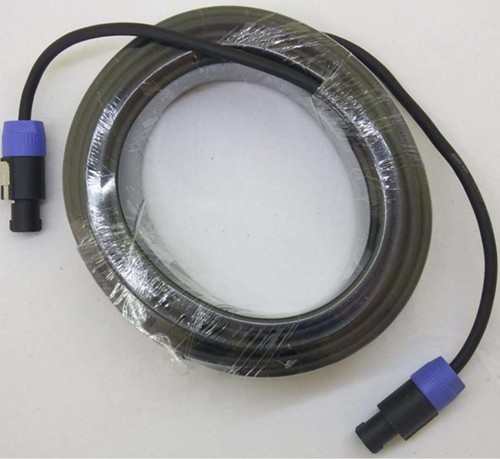 2x 20 m ADAM HALL Profi Speaker Kabel 2 x 2,5 qmm Lautsprecherkabel Speakerkabel