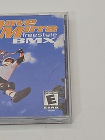 BMX Dave Mirra Freestyle (Sega Dreamcast, 2000) tiene arañazos y la funda está agrietada