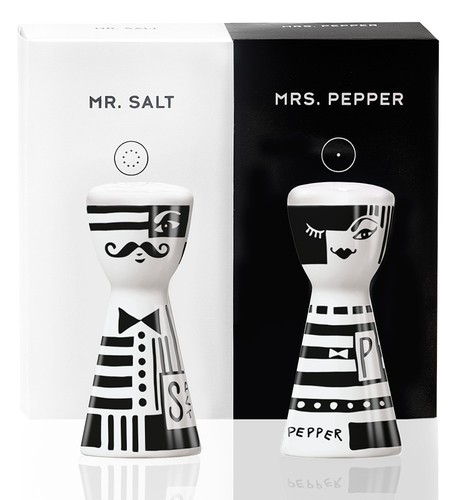 Ritzenhoff Salt /& Mrs Pfeffer /& Salz Andrea Arnolt 2017 Salzst Pepper Mr