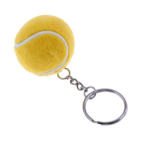 Tennis Ball Schlüsselanhänger Schlüsselanhänger Handy Dekor Ornament