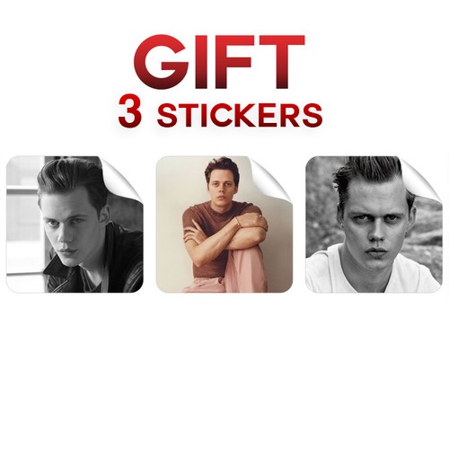 GESCHENK 3 Stück Aufkleber Bill Skarsgard 2020 Desktop Kalender Büro NEU