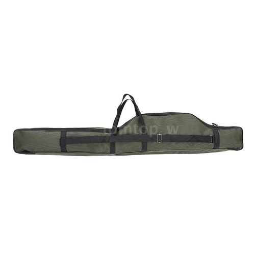 130cm Folding Fishing Rod Carrier Canvas Pole Tools Storage Bag Case Tackle B0L1