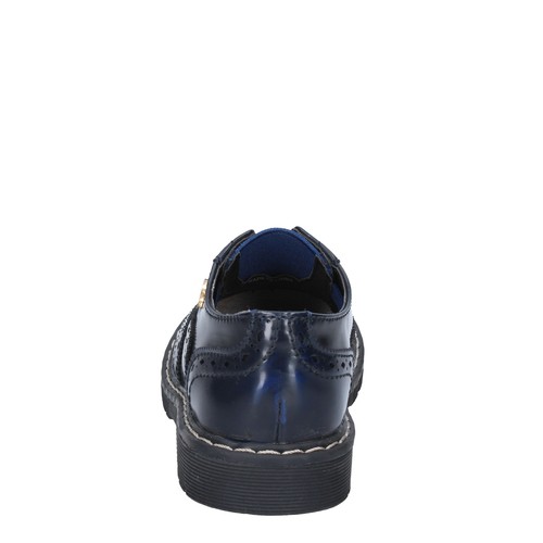 BT340 LULU/' shoes blue leather girl elegant slip-on EU 27,EU 30,EU 31,EU 32,EU