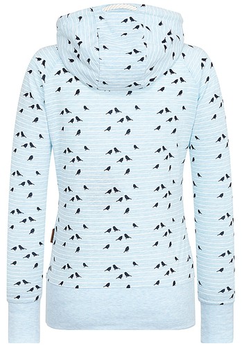 NUOVO UK10 NAKETANO WOMEN/'S Mandy Spatzl bubblebuttmelange Felpa Felpa con cappuccio: S