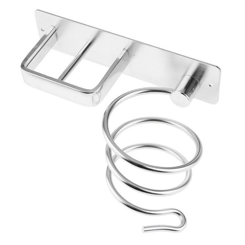 Spiral Fönhalter Fönhalterung Haartrocknerhalter Edelstahl Wandhalterung