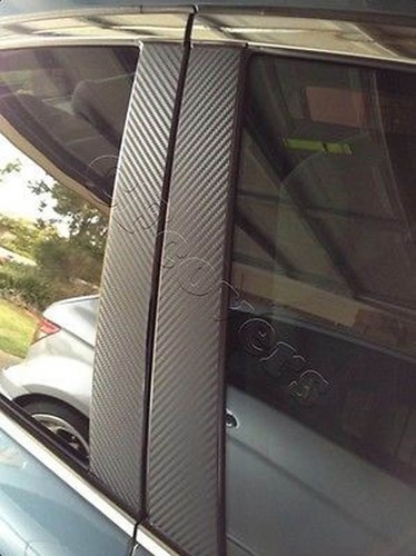 CARBON FIBER Di-Noc Pillar Posts for Toyota Corolla 09-13 6pc Set Door Trim