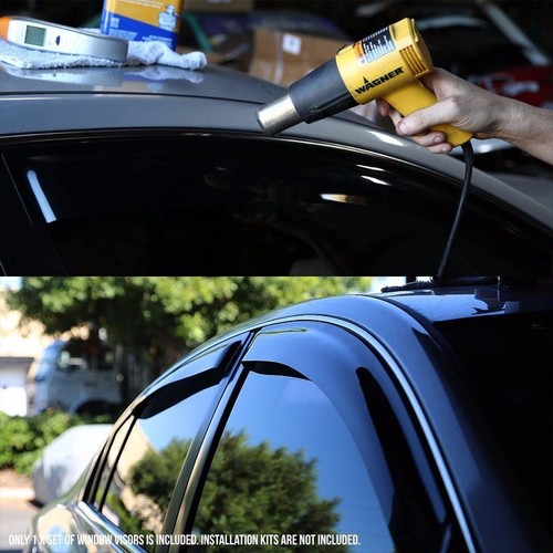 Side Window Deflector Shade Vent Visors For Hyundai 07-2012 Santa Fe 4Door Only