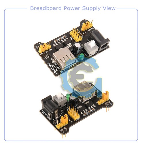 830 POINT SOLDERLESS BREADBOARD 65 PCS JUMPER CABLE MB-102 POWER SUPPLY MODULE
